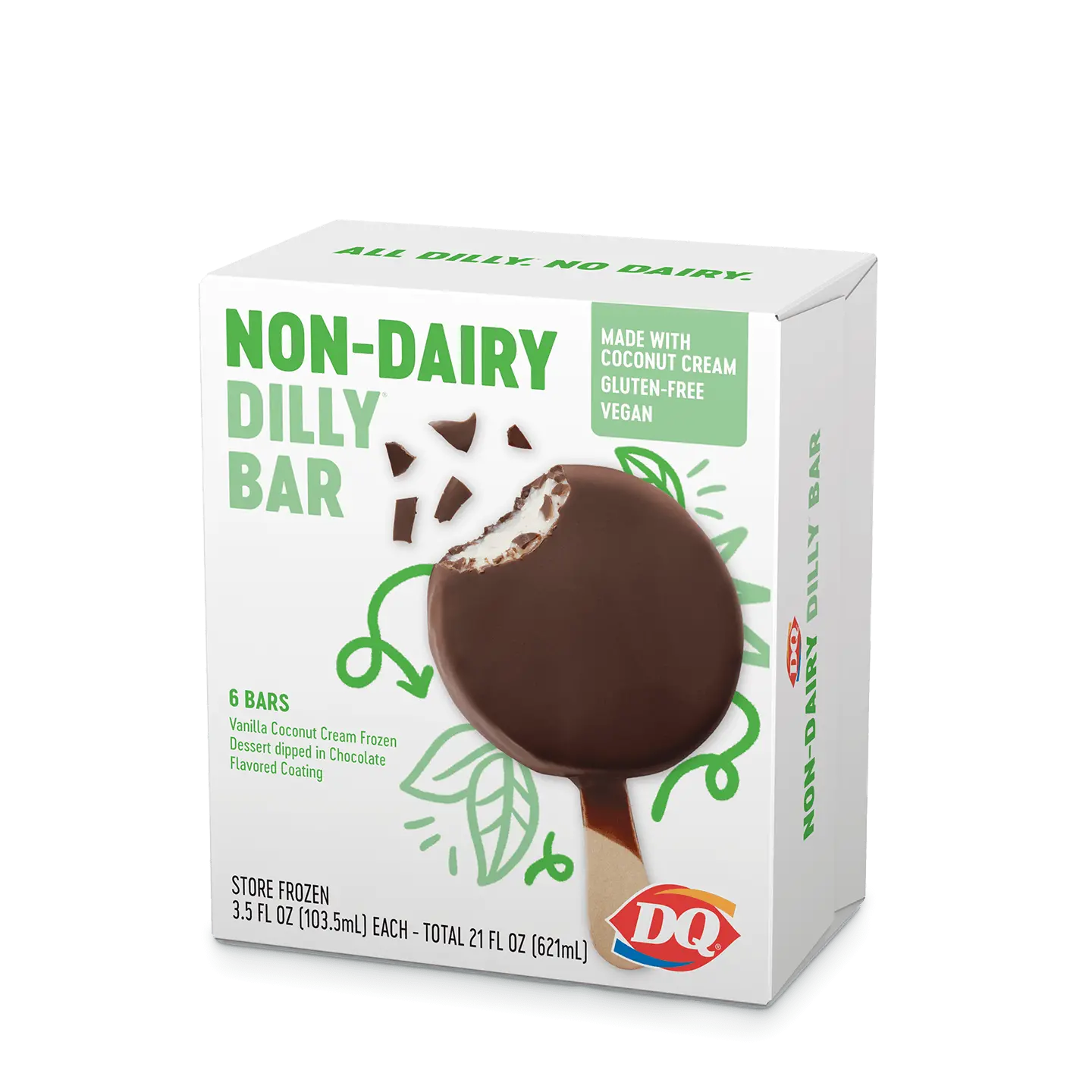 Dairy Queen Menu 2026 | DQ, Blizzard Treats, Cakes & Meals 34 Non-Dairy Dilly® Bar