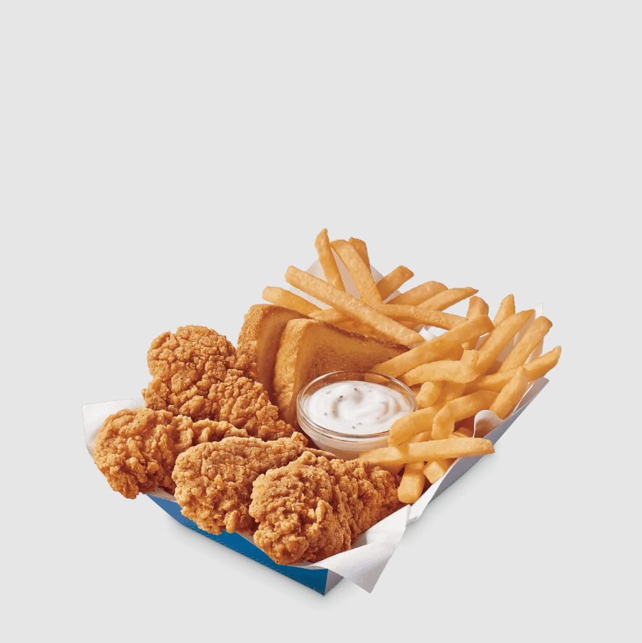 Dairy Queen Menu 2026 | DQ, Blizzard Treats, Cakes & Meals 50 4-Piece Chicken Strip Basket