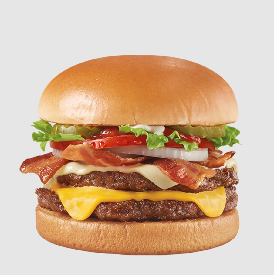 Dairy Queen Menu 2026 | DQ, Blizzard Treats, Cakes & Meals 40 Bacon Two Cheese Deluxe Stackburger