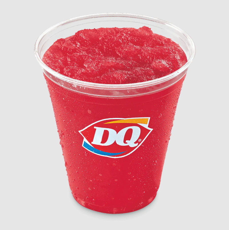 Dairy Queen Menu 2026 | DQ, Blizzard Treats, Cakes & Meals 81 Cherry Arctic Rush Misty® Slush