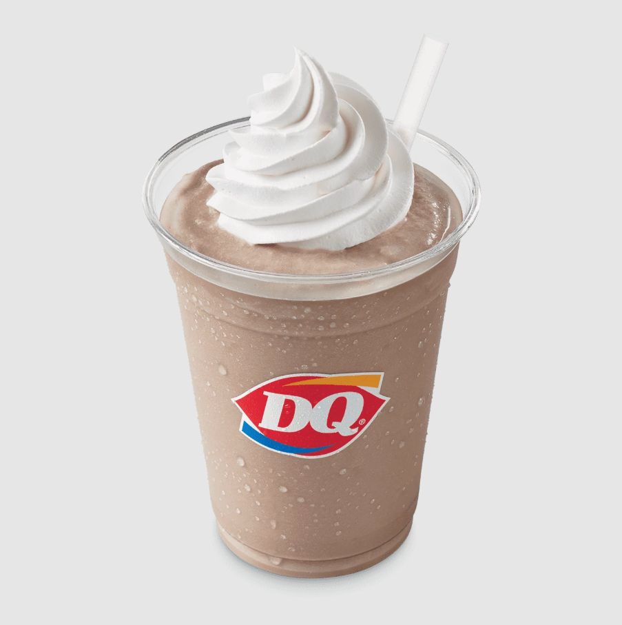 Dairy Queen Menu 2026 | DQ, Blizzard Treats, Cakes & Meals 69 Chocolate Shake or Malt