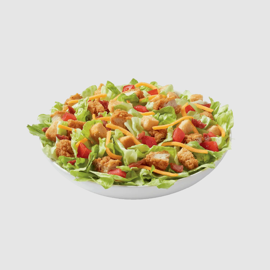 Dairy Queen Menu 2026 | DQ, Blizzard Treats, Cakes & Meals 63 Crispy Chicken Strips-Salad Bowl
