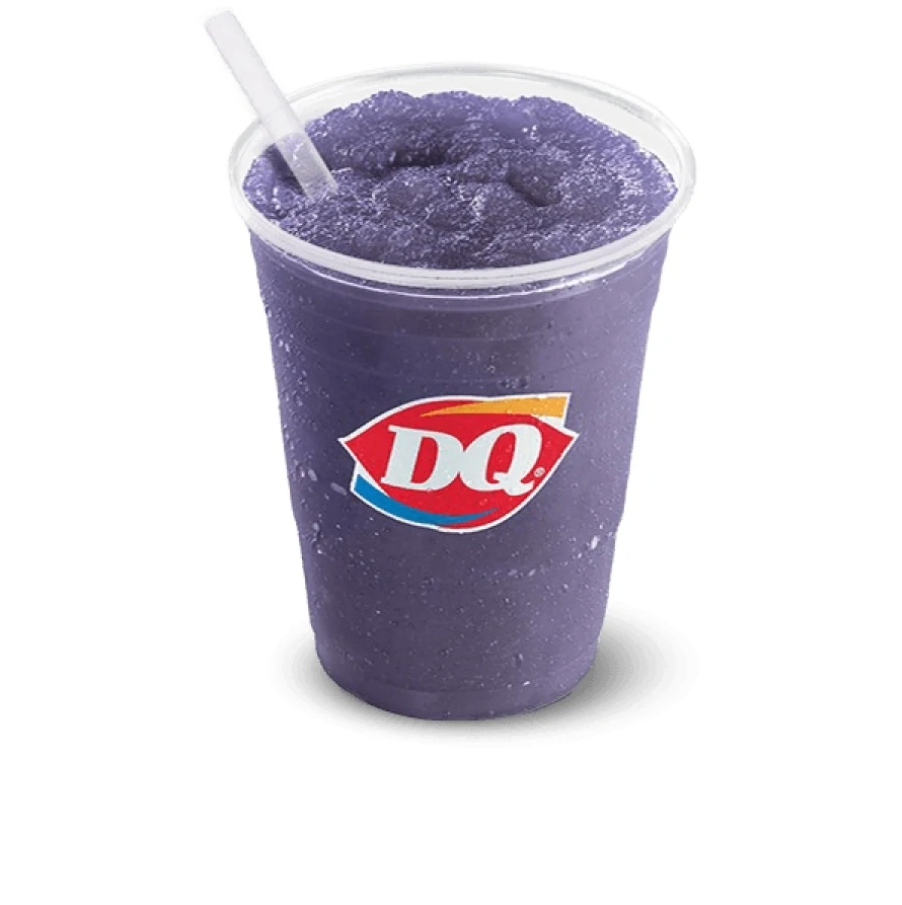 Dairy Queen Menu 2026 | DQ, Blizzard Treats, Cakes & Meals 82 Grape Arctic Rush Misty® Slush
