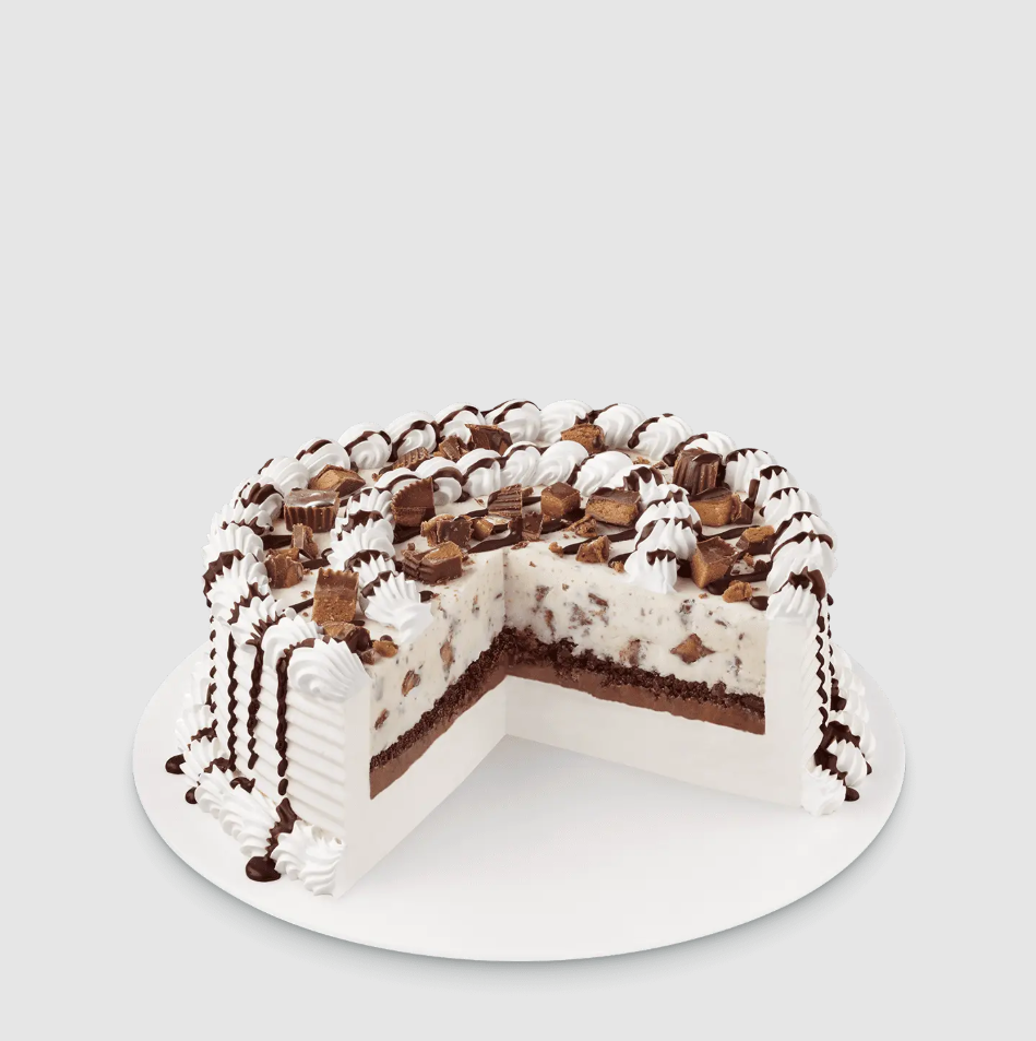 Dairy Queen Menu 2026 | DQ, Blizzard Treats, Cakes & Meals 118 Reese’s® Peanut Butter Cup BLIZZARD® Cake
