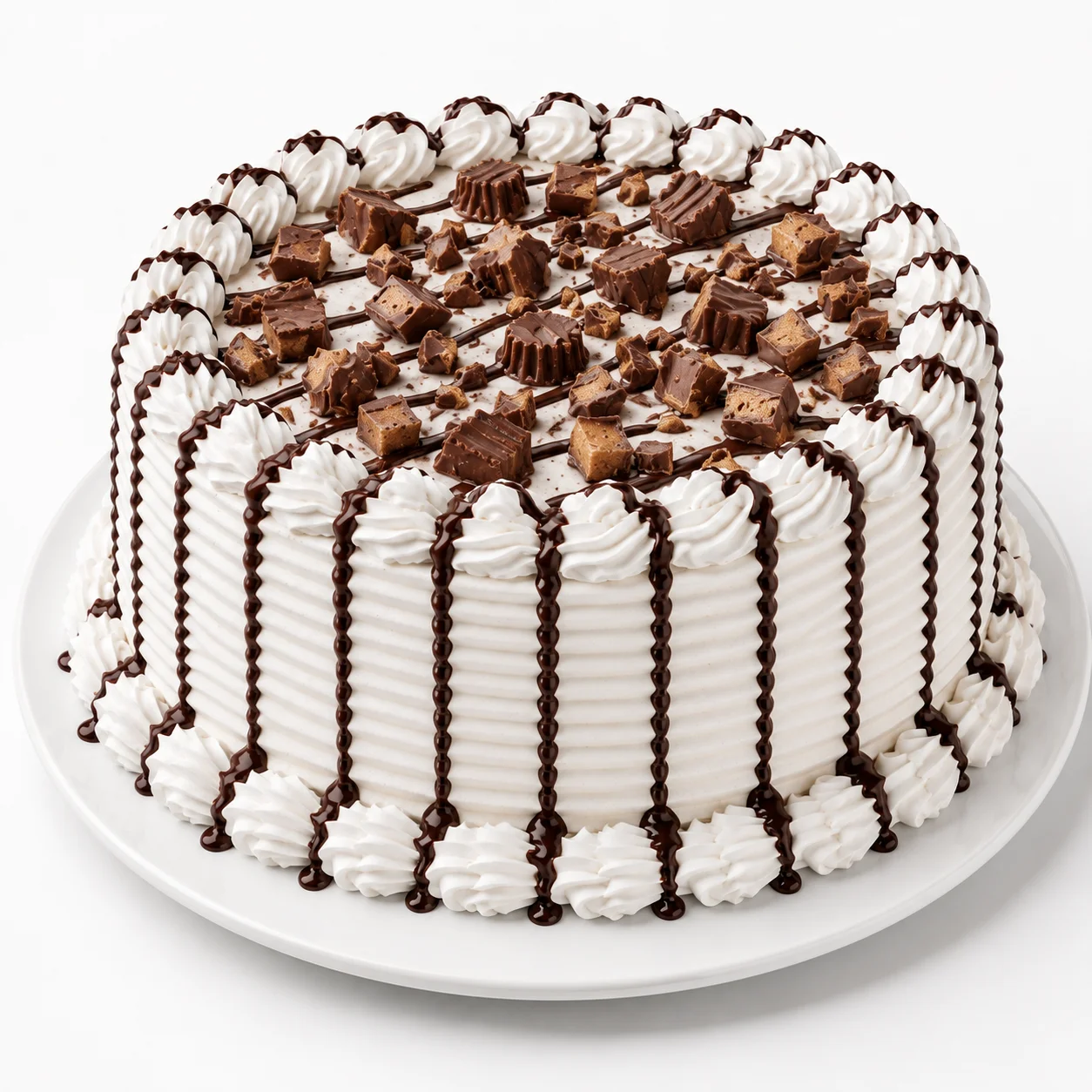 Dairy Queen Cakes Menu 2026 | DQ Ice Cream & Blizzard Cakes 3 Reeses Peanut Butter Cup Blizzard Cake